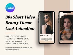 Short Video - Beauty Template for Canva