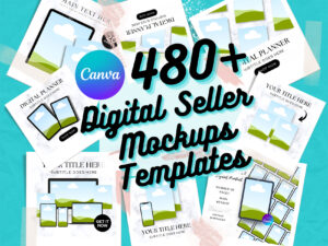The Ultimate Digital Seller Mockup Templates Pack