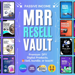 Passive Income MRR Resell Vault