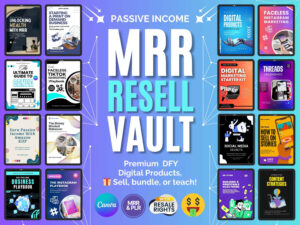 Passive Income MRR Resell Vault