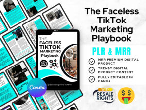The Faceless TikTok Marketing Playbook – MRR + PLR