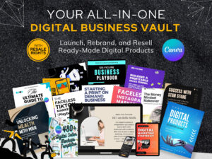 Digital Business Vault – All-in-One Canva Templates, Websites & Seller Mockups